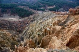 Die Pyramiden von Stob im Rilagebirge